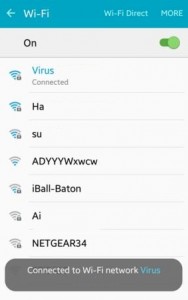 променете паролата за wifi на android lollipop