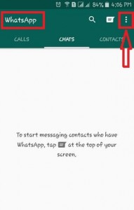 Как да включите / изключите изскачащите известия на WhatsApp Android