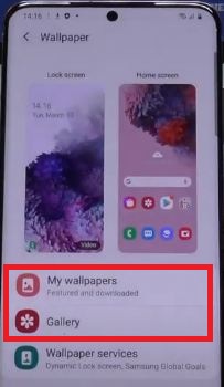 Как да смените тапета на Galaxy S20 Ultra, S20 Plus и S20