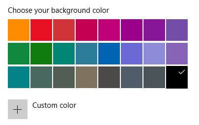Задайте персонализиран цвят в Windows 10