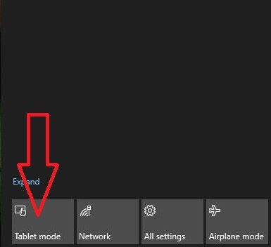Как да използвам режим на таблет в Windows 10